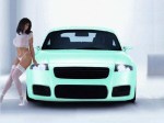 Audi-TT-8N-MK1-lingerie-chick