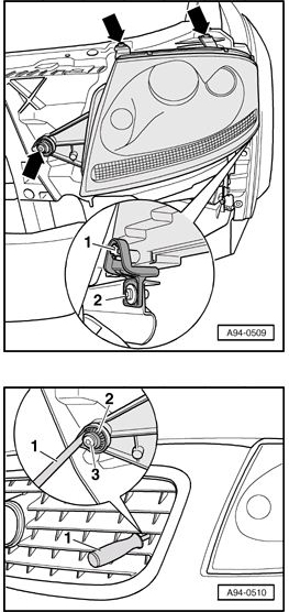 Removing-headlights Audi TT MK1 8N