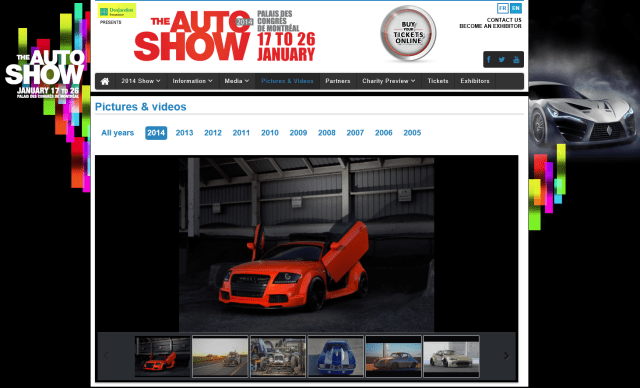 audi tt tuning montreal auto show